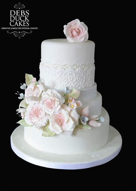 20) and 30' (serving size: Pastel Flower Cake - Cake by DebsDuckCakes - CakesDecor