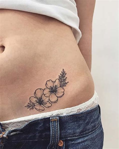 By far curvier than a person's buttocks, girls have always loved showing their female elegance by embellishing the region and drawing focus, albeit at a stylish way. 43 Beautiful Flower Tattoos for Women | Page 2 of 4 | StayGlam