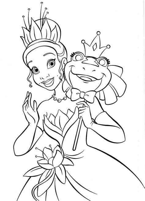 We did not find results for: Tiana and Frog Mask Coloring Page - Free Printable ...