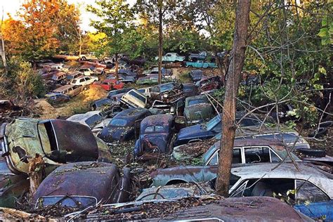 If you have a classic car in need of restoration or you want inexpensive used parts, the auto salvage yard is your best opportunity. Forgotten Wrecking Yard Liquidation! - http://barnfinds ...