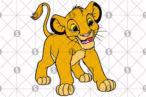 The lion King art svg, Lion king svg, lion king party, lion king silhouette, lion king birthday 
