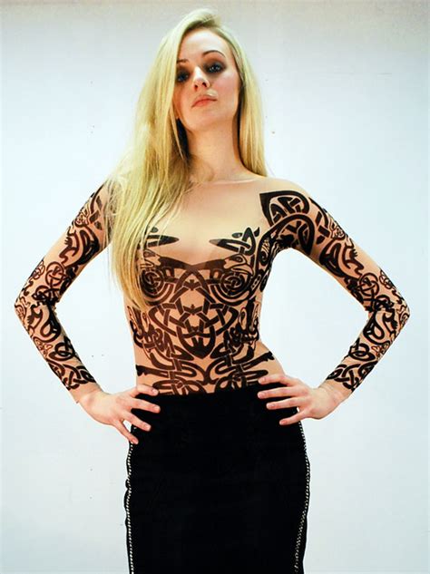 What part of a woman's body do men find most beautiful? Full Body Tribal Tattoo For Women