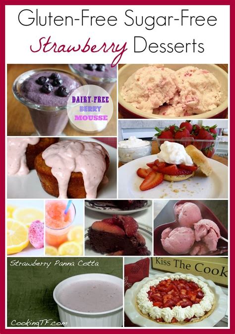 A delicious collection of free diabetic recipes and cooking tips to help you lower blood sugar and a1c and manage diabetes or prediabetes. Strawberry paleo recipes | Sugar free recipes desserts, Sugar free gluten free dessert, Easy ...