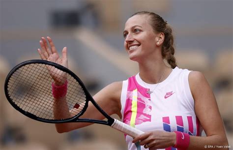 Maybe you would like to learn more about one of these? Tennisster Kvitova: Roland Garros is mijn geluksplek