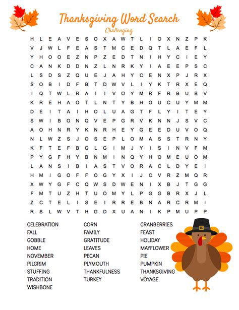 The app has easy, medium, and hard difficulties word search by melimots is just a simple, basic word search game. Thanksgiving Word Search | Thanksgiving words ...