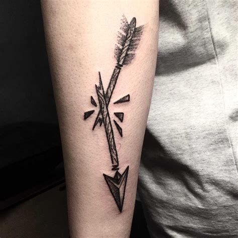 Those who get broken arrow tattoos are often acquired by those who recently have had their hearts broken. Broken arrow by tattooist yeontaan - Tattoogrid.net
