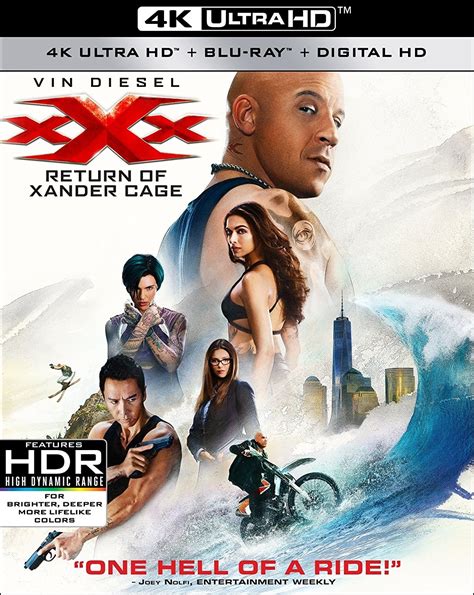 It aims to offer easy access to the best of taiwanese cinema by. xXx: Return of Xander Cage 4K Blu-ray
