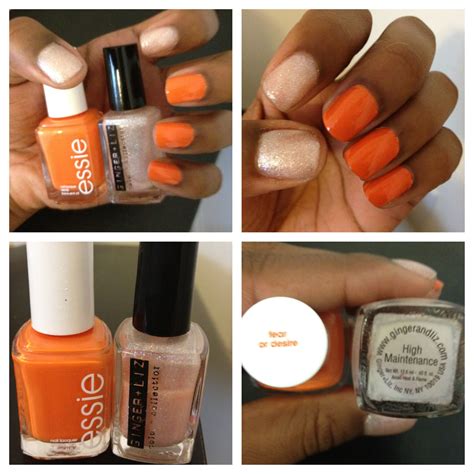 Discover and share the best gifs on tenor. Essie "Fear of Desire" mixed with Ginger + Liz "High ...