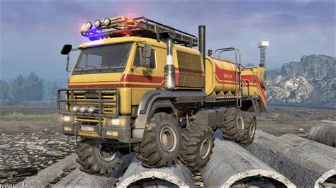 Maxagent (30 июня 2021 00:56) статус: Azov John V1.1 Truck | SnowRunner Mods Download Free