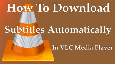 As long as you have the subtitle file in the same folder and under the same name as the video with which you want to use it, you should be able to select. How To Download Subtitles Automatically In VLC Media ...