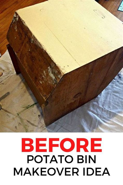 Select the 1 x 10 stock; DIY Side Table Repurposed Potato Bins Idea | Potato bin ...