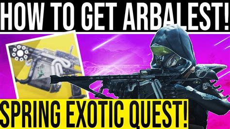 You'll have a chance to get the new destiny 2's grandma is back from eating all the leftover cookies and she's got a new concoction for. Destiny 2. ARBALEST EXOTIC QUEST! Wavesplitter On Xbox/PC ...