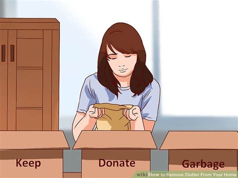 Start with any desk, console, or side tables you have in your entry. 6 Ways to Remove Clutter From Your Home - wikiHow