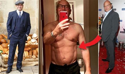 Red berry porridge & fruit medley. Gregg Wallace weight loss: MasterChef star flaunts trim figure in topless pic - diet plan ...