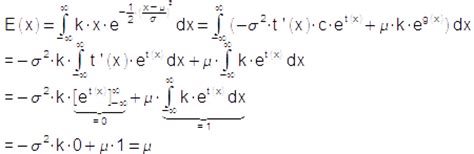 Hat da einer einen plan davon ?also ich weiss die mathematische formel für den erwartungswert. Erwartungswert einer normalverteilten Zufallsvariablen ...