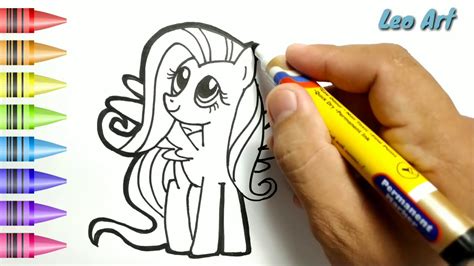 Cara menggambar dan mewarnai makeup glitter rainbow makeup tools coloring and drawing. HEBAT, cara menggambar dan mewarnai My Little Pony ...