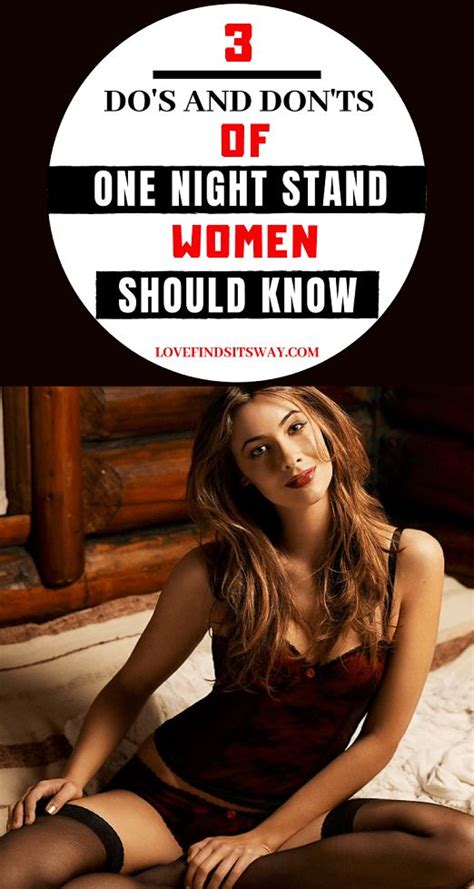 Read 1,039 reviews from the world's largest community for readers. One Night Stand (3 Rules No Women Should Ignore) | One ...