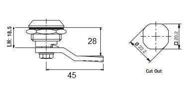 To close (a door, a window, or the like). סגר רבע סיבוב עם מפתח שירות