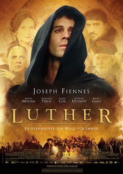 Богослов, инициатор реформации, основоположник одного из гл. Filmplakat: Luther (2003) - Plakat 1 von 3 - Filmposter-Archiv