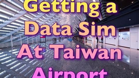 When you connect your mobile phone to a data network, the sim card will. Getting Data Sim Card in Taiwan - YouTube