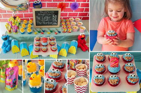 You'll find food themed after elmo, big bird, and cookie monster here! Sesame Street Birthday Party Food Ideas | Sesame street ...