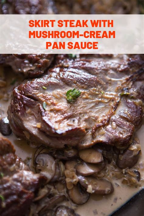 We did not find results for: Skirt Steak With Mushroom-Cream Pan Sauce Recipe | Recipe ...