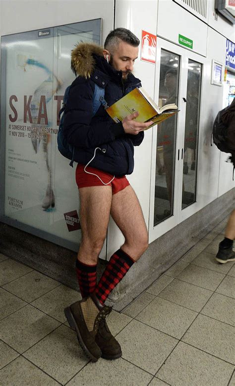 You need the latest version of adobe flash player to view this video. No Pants on Tube ride - London underground commuters flash ...