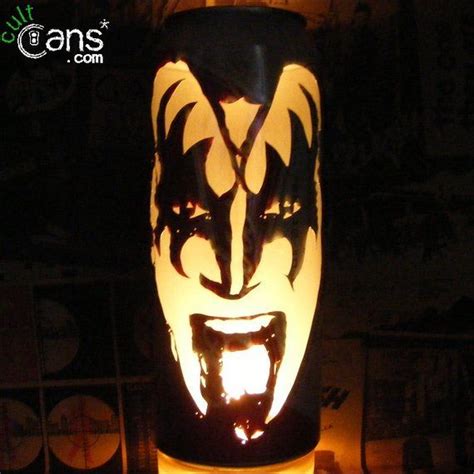 Regarder des films en ligne gratuitement. Gene Simmons Beer Can Lantern! KISS Pop Art Portrait ...