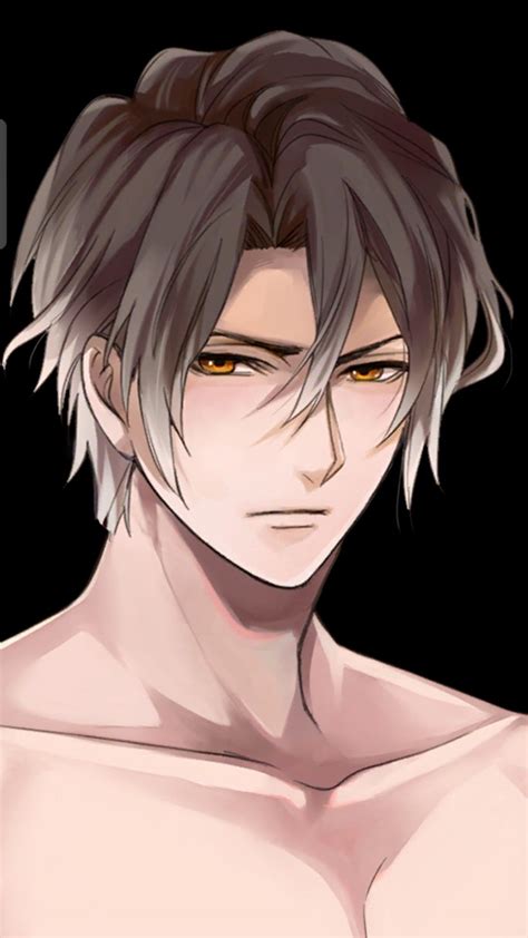 Anime boy, brown hair, green eyes; This would be a close resemblance of what Setaki would ...