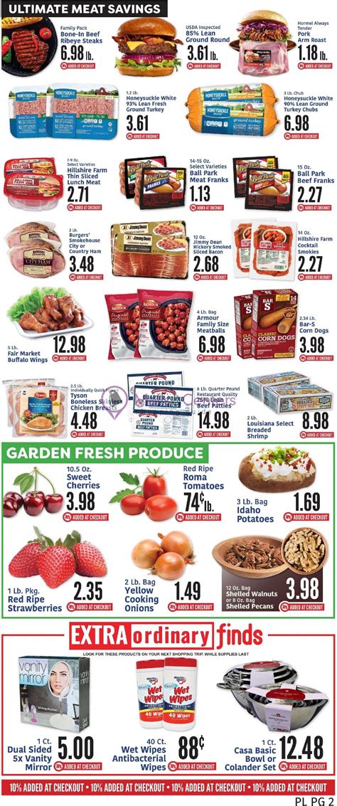 The food 4 less weekly ad circular and next week's food 4 less ad are posted here! Price Less Foods Weekly Ad - sales & flyers specials ...