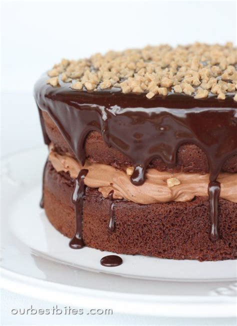 The chocolate caramel toffee mousse had a rich chocolate ganache dome over a flourless chocolate biscuit, perfect for those who love a bittersweet rich chocolate. Chocolate Mousse Crunch Cake | Recipe | Crunch cake ...