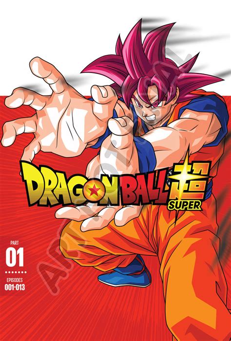 With the powers of a super saiyan god, goku faces beerus! Dragon Ball Super DVD Part 1