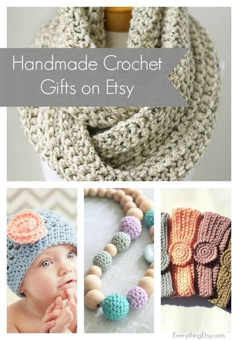 Find thoughtful gift ideas for men such as personalized carved in love picture frame, cake of the month club, stylish & suave sock subscription for him, lunch + dinner cruises. Handmade Crochet Gifts on Etsy - EverythingEtsy.com