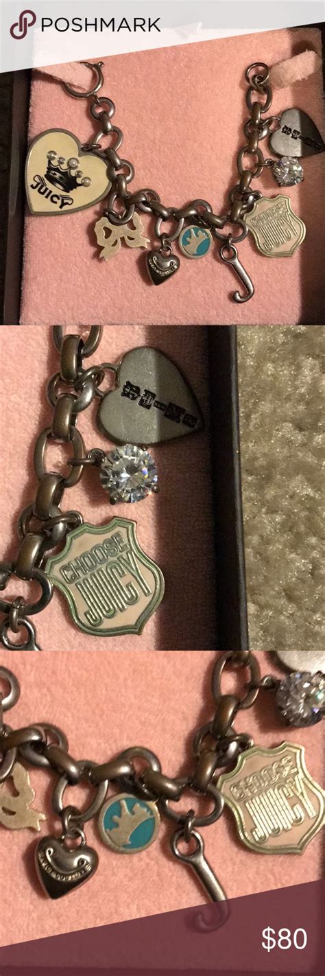 Start date jun 27, 2007. Juicy couture charm bracelet Charms are attached it's dull ...