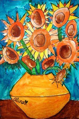 Easy to draw sunflowers for kids of all ages, using these van gogh inspired projects are a great way to share master art with your children. 2nd Grade: Vincent Van Gogh Sunflowers | Art history ...