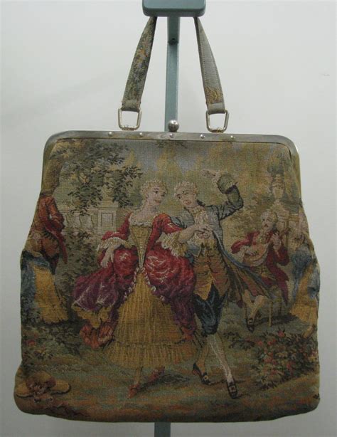 vintagecatwalks: Vintage Tapestry Carpet Bags