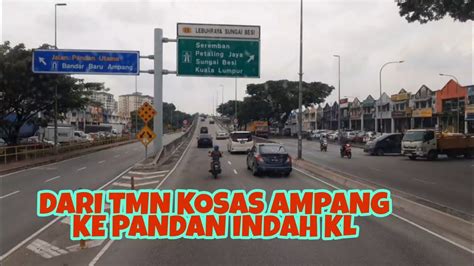 Taman mini indonesia indah (tmii) merupakan suatu kawasan taman wisata bertema budaya indonesia di jakarta timur. TAMAN KOSAS KE PANDAN INDAH KL - YouTube