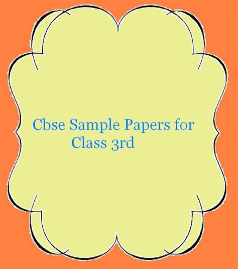 Maybe you would like to learn more about one of these? Cbse Sample Papers for Class 3rd - http://cbse.edurite.com ...