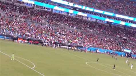 Trinidad with the long shot trying to surprise. COPA ORO 2015 MÉXICO vs TRINIDAD Y TOBAGO - YouTube