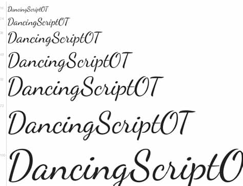 Dancing script ot is a trademark of pablo impallari. Free font "Dancing Script OT" by Impallari Type