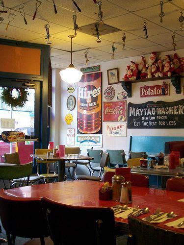 This vintage diner image revolves around an old wurlitzer model 1015 jukebox, classic chrome bar stools with red padded seats, and a black. back ache gone #backacherelief | Diner aesthetic, Small ...