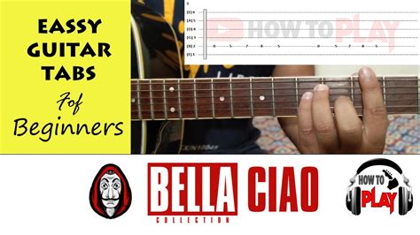 Download and print in pdf or midi free sheet music for bella ciao by la casa de papel arranged by karolína lepšíková for piano (solo). Bella Ciao | Guitar Tabs Tutorial | La casa de papel ...