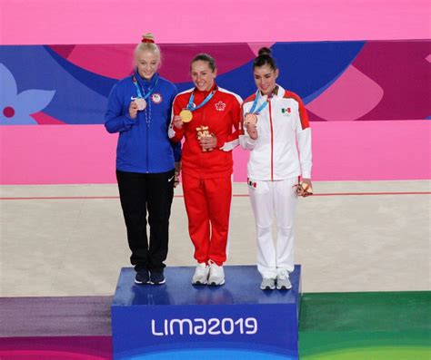 Participación en juegos panamericanos lima 2019. Dafne Navarro conquista el bronce en gimnasia de trampolín ...