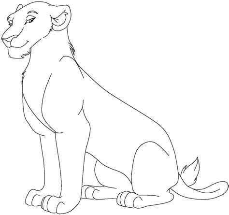 Supercoloring.com is an extremely enjoyable for any ages: Lioness coloring pages download and print for free