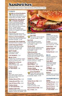Great wings, burgers, fish tacos. Halftime Restaurant Pizza & Cocktails menu