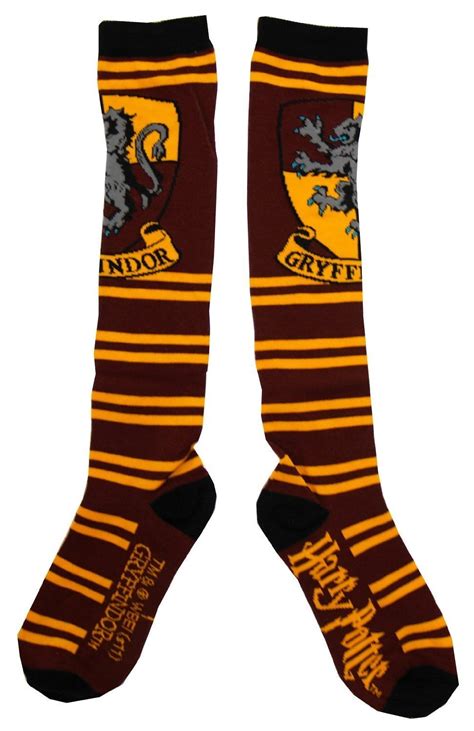 On ios and android devices. Harry Potter Juniors Knee High Socks (Gryffindor Maroon ...