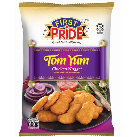 Shop first pride nuggets here, foc delivery. First Pride Tom Yum Nuggets 800g | MyGroser