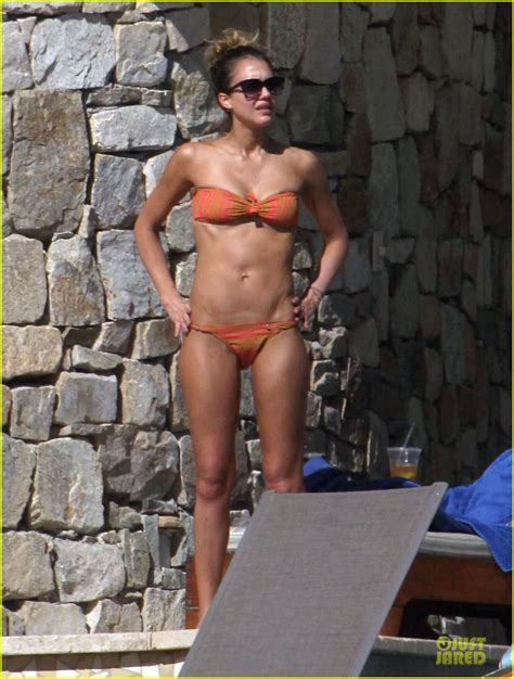 Would love to see her abs contract real hard when she cums. Jessica Alba: Bikini Vacation in Cabo San Lucas!: Photo ...