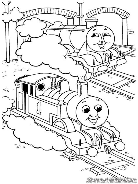 Mewarnai gambar download gambar mewarnai pemandangan rumah sayuran buah bunga binatang kendaraan profesi pakaian adat anak sd tk tips contoh video menggambar. Mewarnai Kereta Thomas And Friends | Apung & Arul