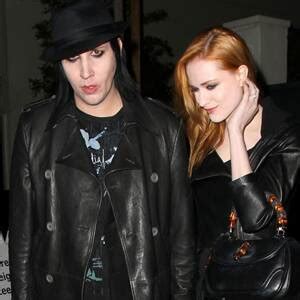 Marilyn manson's brand of shock rock may have broken out during a very different time in the music industry, but insiders say the alarming clues were. Evan Rachel Wood and Marilyn Manson's Engagement Dead to ...